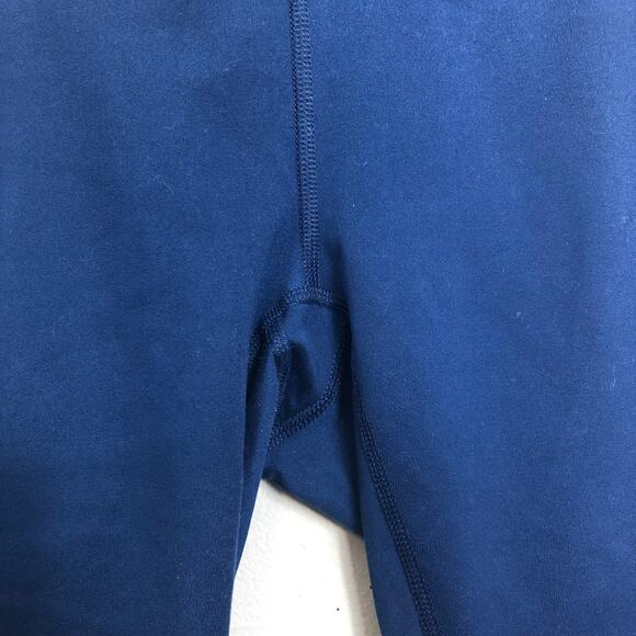 The North Face Crop Legging Mid Rise Athletic Workout Blue Medium - Picture 4 of 9